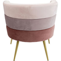 Fauteuil Sandwich mauve