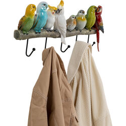 Coat Rack Exotic Birds