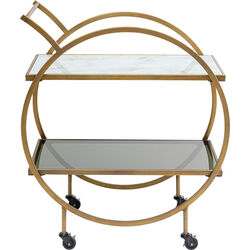 Servierwagen Loft Brass