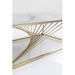 Table basse Art Marble verre 140x70cm