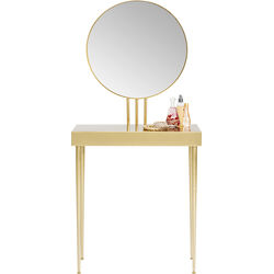 Console avec miroir Curve Art 153x70