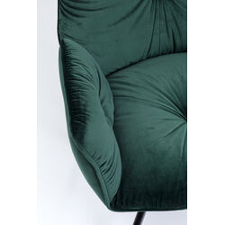 Swivel Chair with Armrest Mila Green