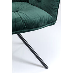 Chaise pivotante a. acc. Mila.vert