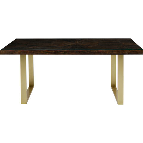 Table Conley Brass 180x90cm