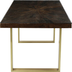 Table Conley Brass 180x90cm