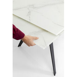 Ausziehtisch Amsterdam Marble 160(40+40)x90