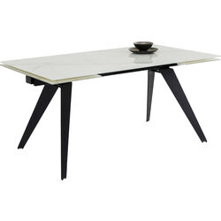 Extension Table Amsterdam Marble 160(40+40)x90