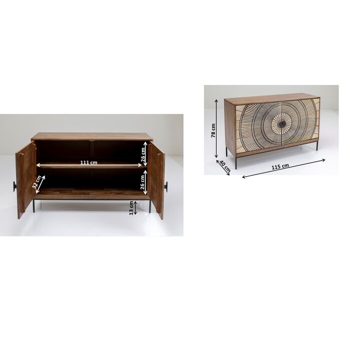 Sideboard Eye Of Tiger 115x78cm