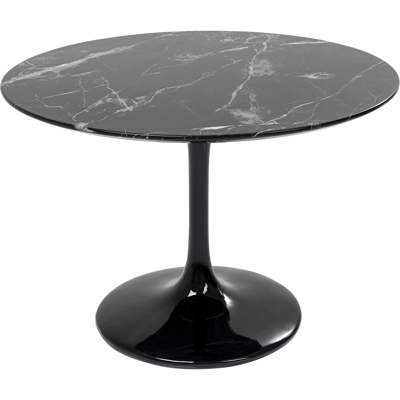 [85002] Mesa Solo Marble negro Ø 110cm