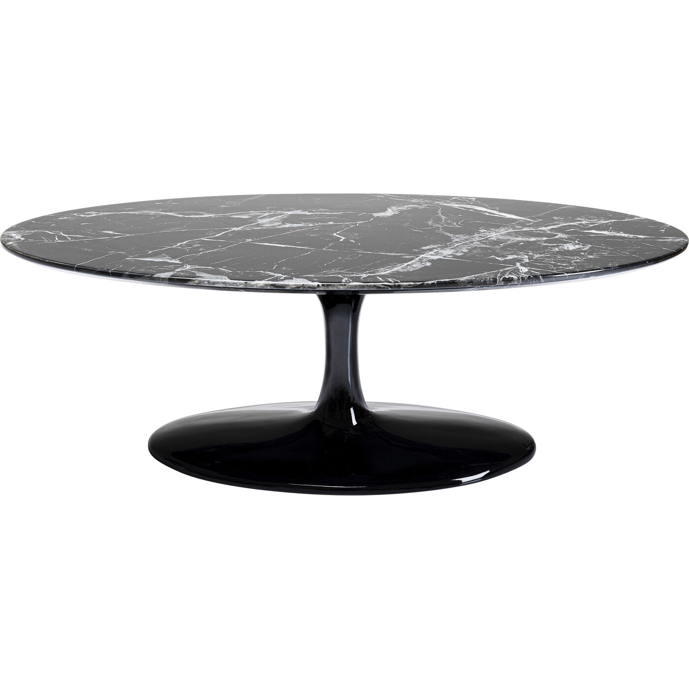 Mesa centro Solo Marble negro 120cm