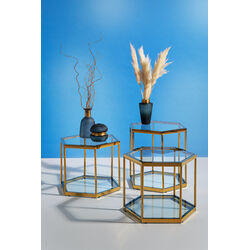 Side Table Comb Gold 55