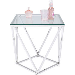 Side Table Cristallo Chrome 50x50cm