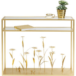 Console Flower Meadow oro 100