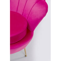 Fauteuil Water Lily doré-fuchsia