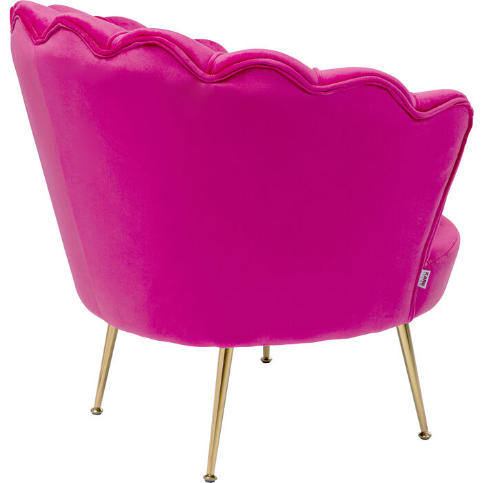 Armchair Water Lily Gold Pink