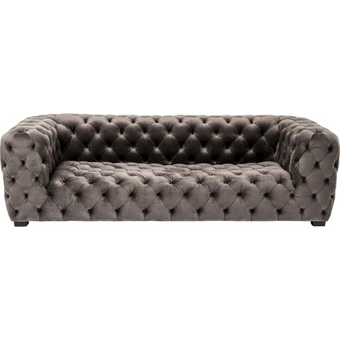Canapé Metropol 3-places gris 238cm