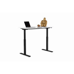 Scrivania Office nero bianco 120x60