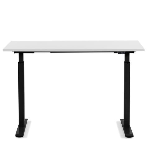 Escritorio Office Smart negro blanco 140x70