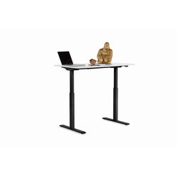 Scrivania Office nero bianco 140x70