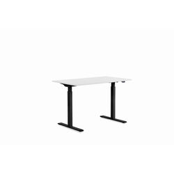 Scrivania Office nero bianco 140x70