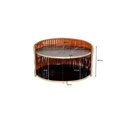 Couchtisch Copper Ø86cm