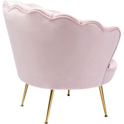 Fauteuil Water Lily doré-rosé