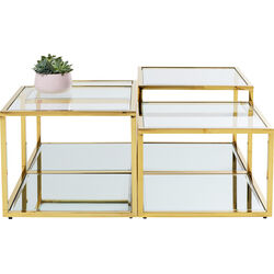 Coffee Table Orion Gold (4/Set)