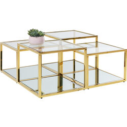 Couchtisch Orion Gold (4/Set)