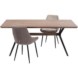 Table Downtown Walnut 180x90cm