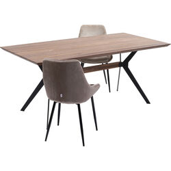 Table Downtown Walnut 180x90cm