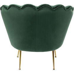 Fauteuil Water Lily doré-vert