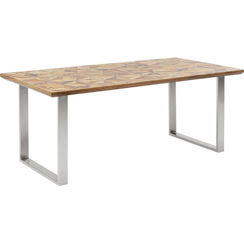 Table Stars chromé 180x90cm
