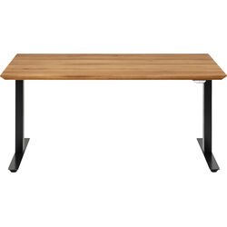 Scrivania Office Symphony quercia-nero 160x80