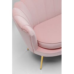 Sofa Water Lily 2-Sitzer Gold Rosa