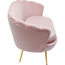 Sofa Water Lily 2-Sitzer Gold Rosa