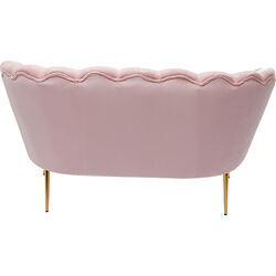 Sofa Water Lily 2-Sitzer Gold Rosa