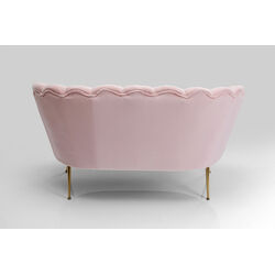 Sofa Water Lily 2-pl dorado Rosa