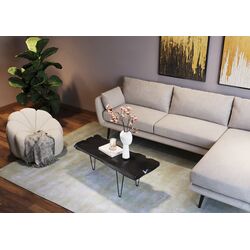 Coffee Table Aspen Black 100x40