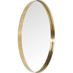 Mirror Curve MO Brass Ø100