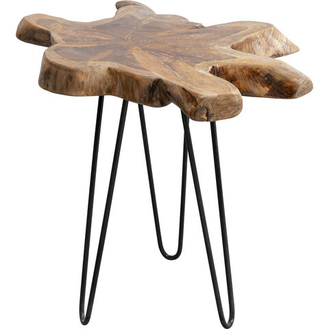 Mesa auxiliar Aspen natural 50x50cm