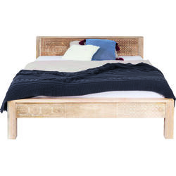 Cama madera alta Puro 160x200