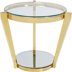 Side Table Monocolo Gold Ø50cm