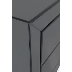 Dresser Small Luxury Push 2 Drawers Grey