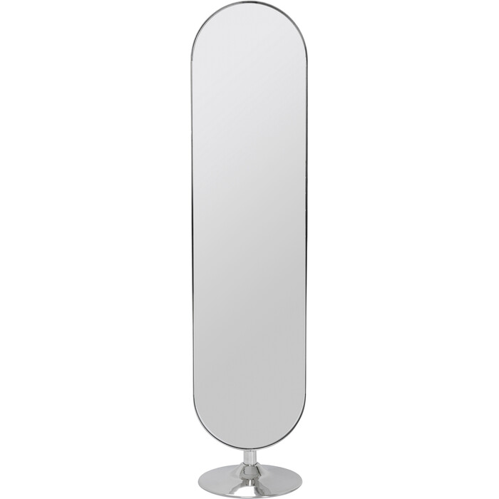 Floor Mirror Curvy MO Chrom Look 40x170cm