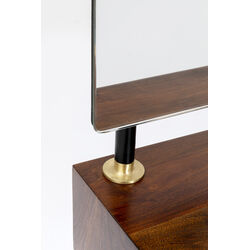 Coat Rack with Mirror Ravello 178x50