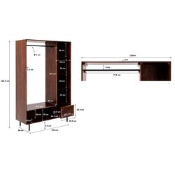 Guardaroba Ravello 185x120