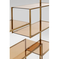 Scaffale Loft oro 115x195cm