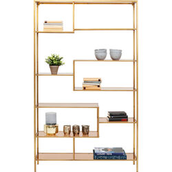 Scaffale Loft oro 115x195cm