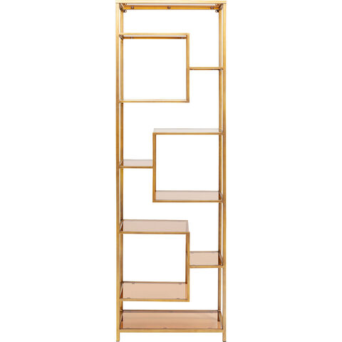 Estantería Loft oro 60x195cm