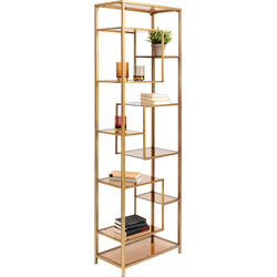 Estantería Loft oro 60x195cm